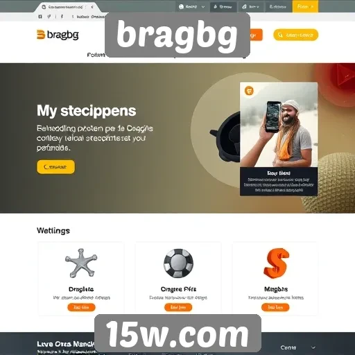 Acessibilidade e interface amigável do site bragbg